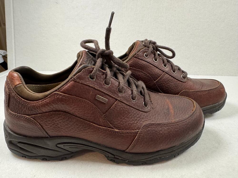 Cabela's Men's Dry Plus Leather Casual Walking Shoe Lace Up 82-3422 Brown 10D